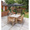 (Midnight Grey) Glamhaus Solar LED Garden Parasol 2