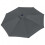 (Midnight Grey) Glamhaus Solar LED Garden Parasol 5