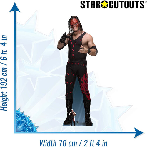 WWE WWE Kane Official Lifesize + Mini Cardboard Cutout 2