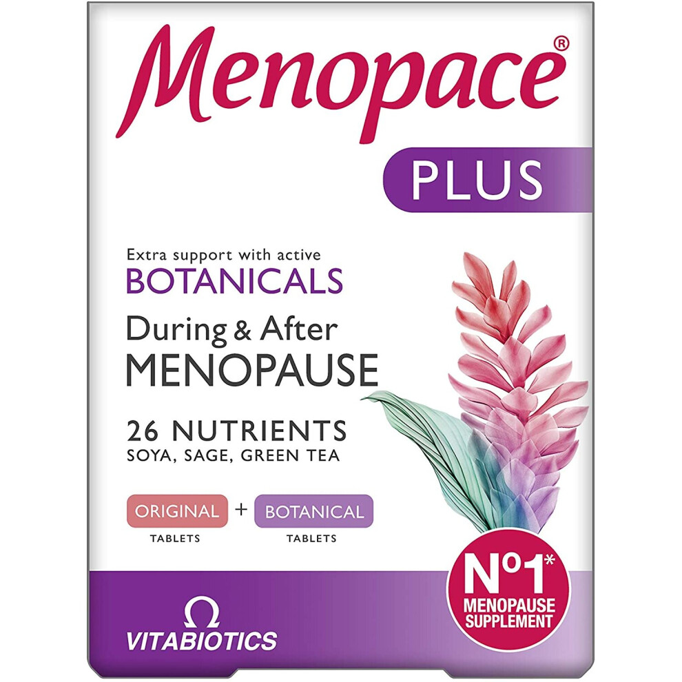 Vitabiotics - Menopace Plus 56 VTabs