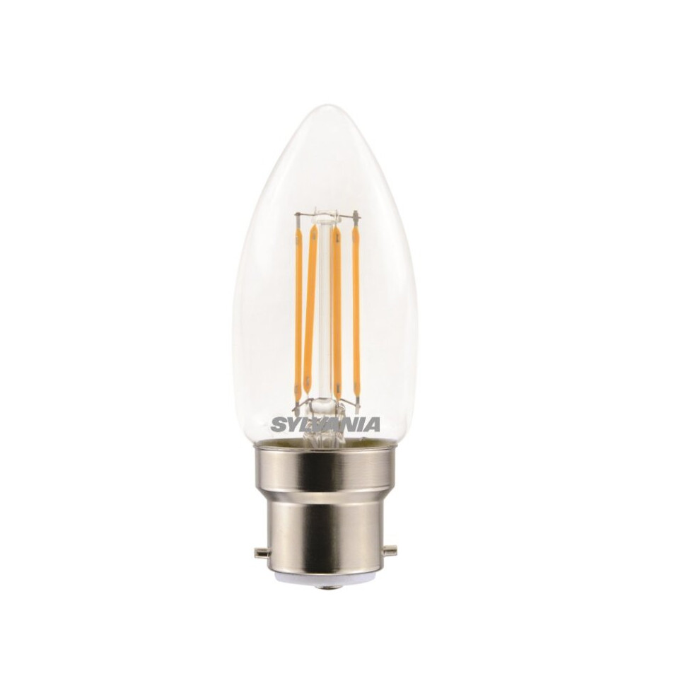 Sylvania Vintage Filament LED 4.5W = 40W BC B22 Dimmable Light Bulb