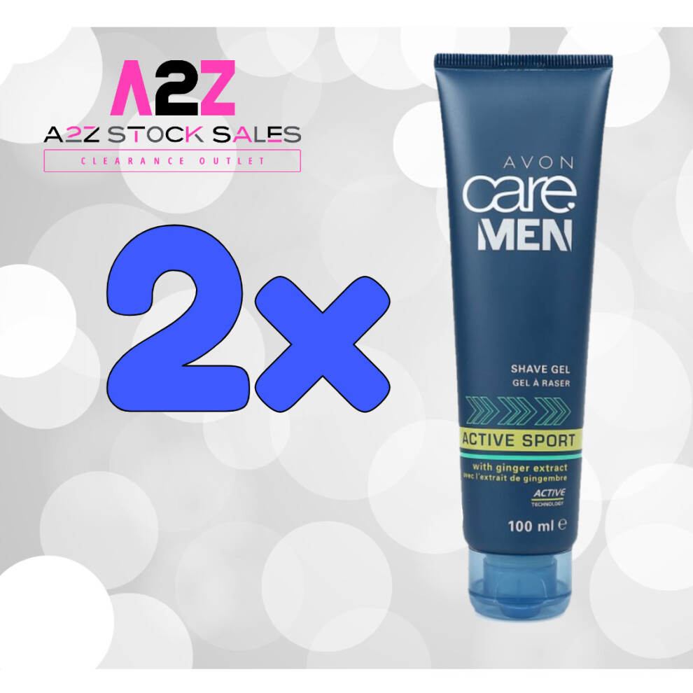 2x Avon Care MEN - After Shave Gel - 100ml