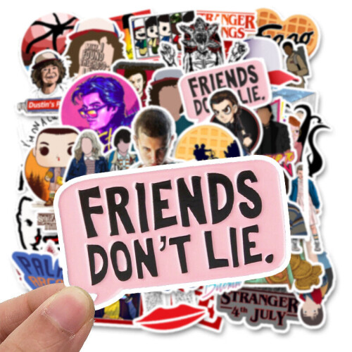 (50pcs) 50pk Stranger Things Stickers 2