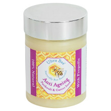100% Natural Anti-Ageing Moisturiser with Honey, Patchouli & Carrot Seed - 100ml for All Skin Types