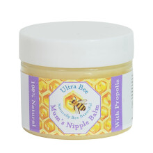100% Natural Breastfeeding Nipple Relief Balm 50ml - Soothes, moisturises and repairs, hypoallergenic, UK-made