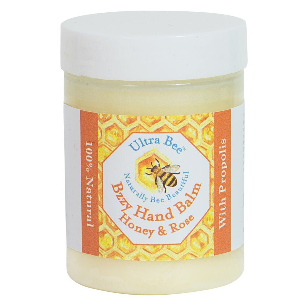 100% Natural Bzzy Hand Balm Honey & Rose 100ml
