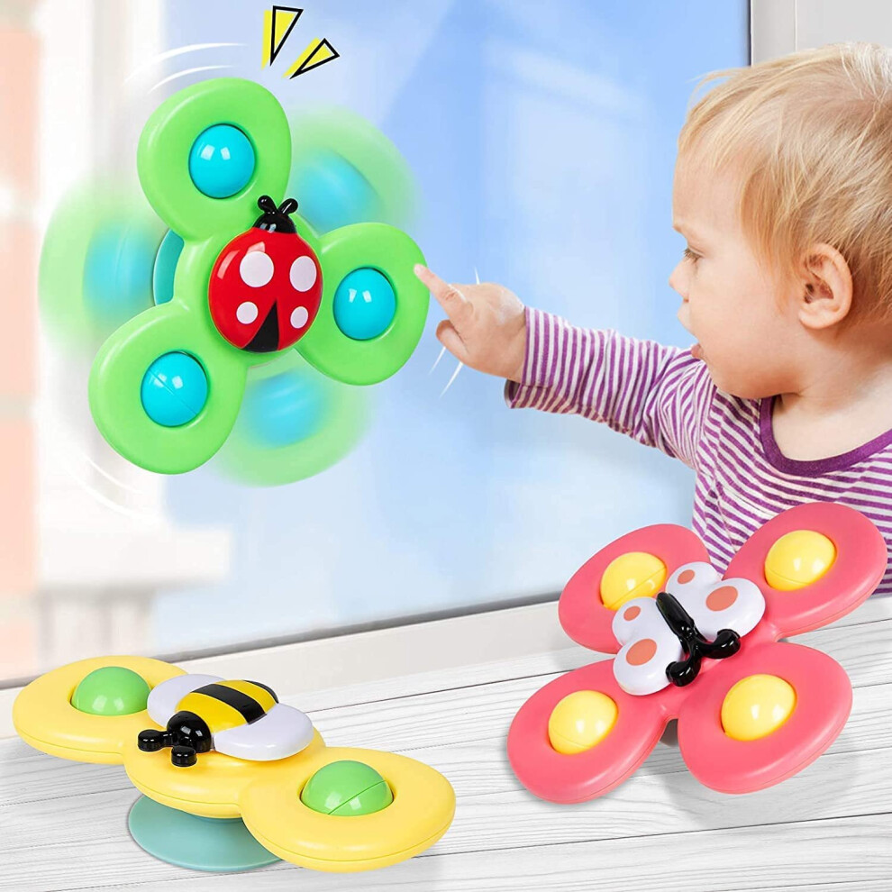 LULULIA Suction Cup Spinning Top Toys - Baby Spinner Toys Gifts â¦