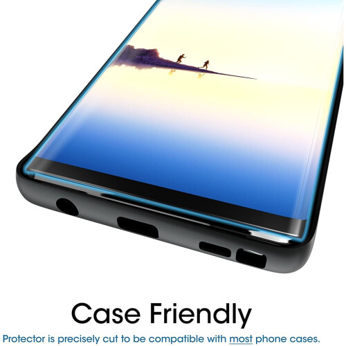 QNNEL 844288 Tempered Glass Screen Protector for Galaxy Note8 2.5D 9H 1