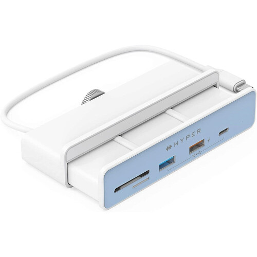 Targus USB-C-Hub - Sanho - HyperDrive 6-in-1 - 6 Anschlüsse - Diskrete Befestigung - 7 Farbplättchen 2