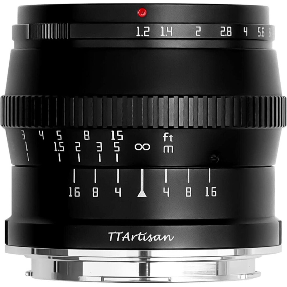 Ttartisan Black 50Mm F1.2 Aps-C Lens For Leica L Mount - Image 4