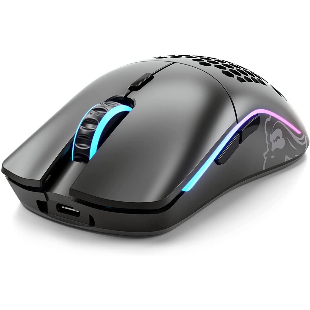 Glorious Pc Gaming Race Model O- Wireless Gaming-Maus - Schwarz, Matt 810069970493