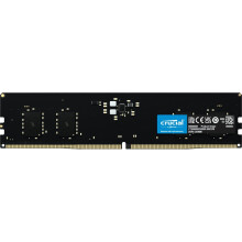 Crucial RAM CT8G48C40U5 8GB DDR5 4800MHz CL40 Desktop Memory, Black