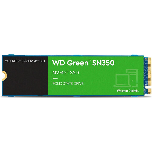 Western Digital WESTERN DIGITAL - Groene SN350 - Interne Solid State Drive - 2 TB - M.2 - WDS200T3G0C