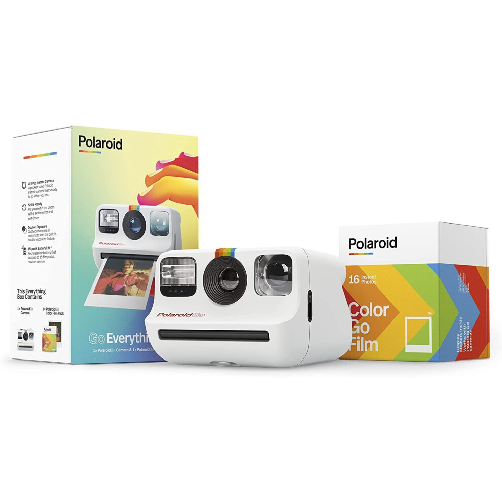 Polaroid - 6036 - Everything Box Polaroid Go White