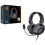 Conceptronic ATHAN U1 Headset Headband USB Type A Black 2.2 m Cable Micro Volume Stereo Sound 2