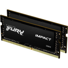 Kingston FURY Impact 32 GB (2 x 16 GB) 3200MHz DDR4 CL20 Laptop Memory Kit of 2 KF432S20IBK2/32