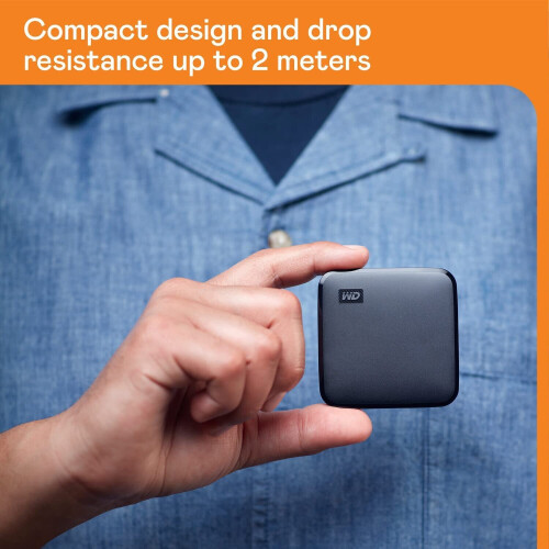 Western Digital WD Elements SE 2TB SSD - Portable SSD, Read Speeds up to 400MB/s 2