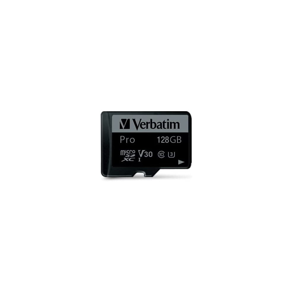 Verbatim Micro Sdxc Card Pro Uhs-3 128Gb Class 10