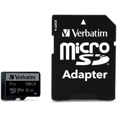 Verbatim Verbatim Micro Sdxc Card Pro Uhs-3 128Gb Class 10 1