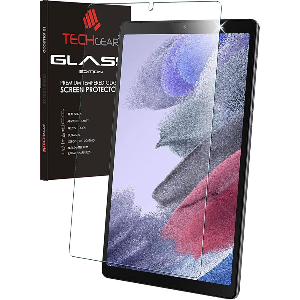 TECHGEAR Galaxy Tab A7 Lite 8.7" GLASS Edition (SM-T220 / SM-T225) Tempered Glass Screen Protector [9H Toughness] [HD Clarity]...