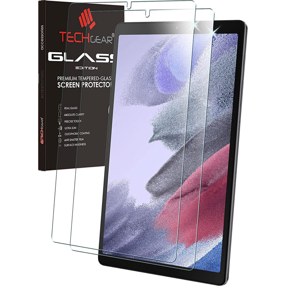 Techgear [2 Pack Galaxy Tab A7 Lite 8.7" Glass Edition (Sm-T220 / Sm-T225) Tempered Glass Screen Protector [9H Toughness] [Hd...