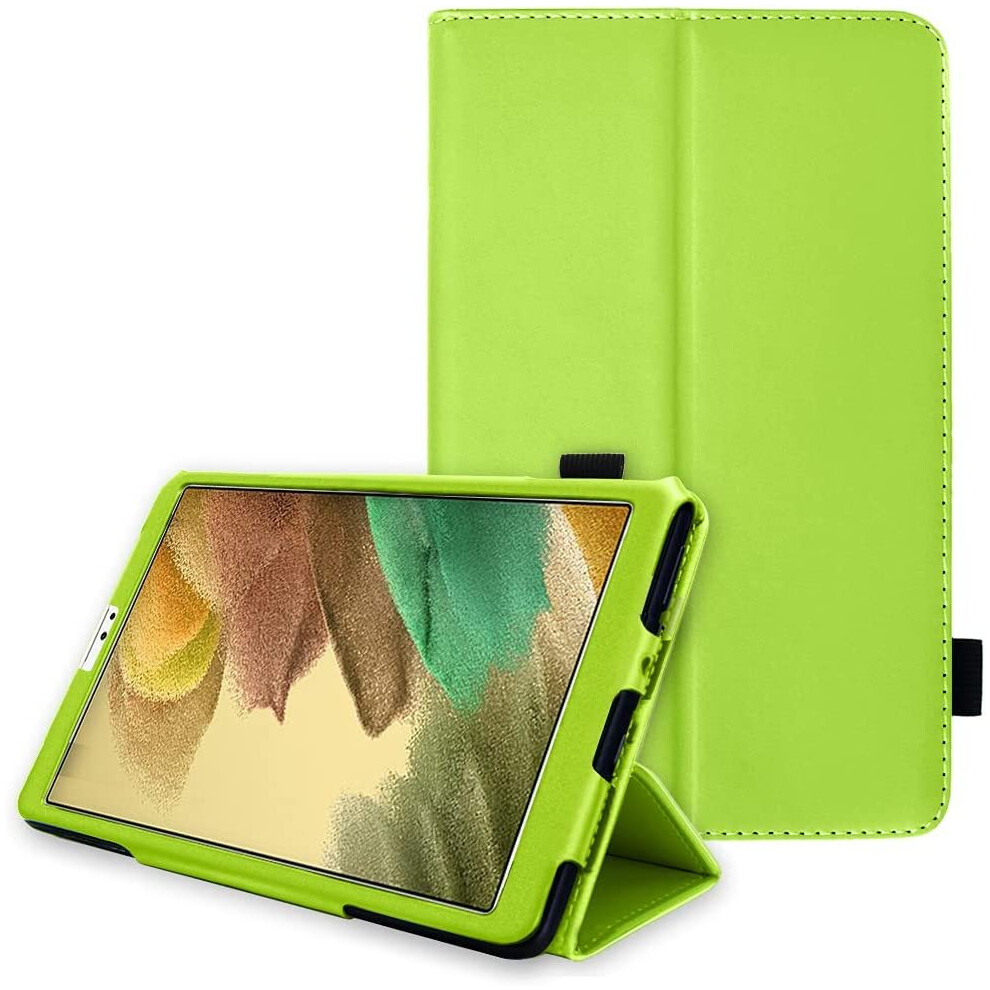 Techgear Leather Case For Samsung Galaxy Tab A7 Lite 8.7" (Sm-T220 / Sm-T225) Premium Pu Leather Slim Folio Stand Case Cover...
