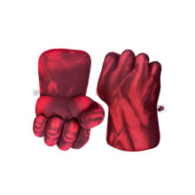 (Thanos Red) Kids Hulk Gloves Smash Hands  Spiderman Boxing Creative Plush Toy Gloves