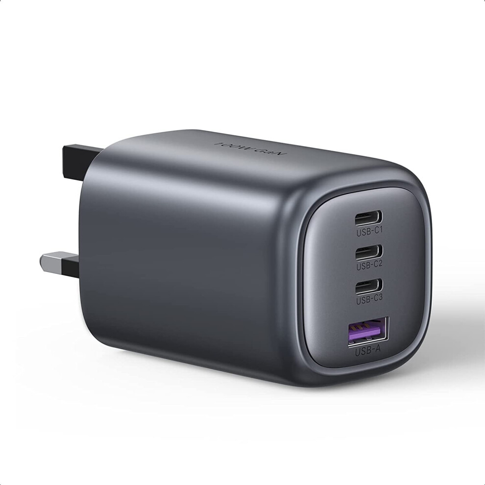 UGREEN Nexode 100W USB C Charger Plug 4-Port GaN Type C Fast Wall Power Adapter also Support 20W Compatible with MacBook...