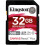 Kingston 32GB SDHC REACT PLUS UHS-II 300R/260W U3 V90 FULL HD/4K/8K 1