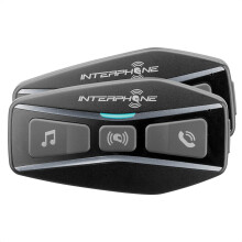 Interphone INTERPHOUCOM4TP Bluetooth Communication System for Motorcycles, Black, 1