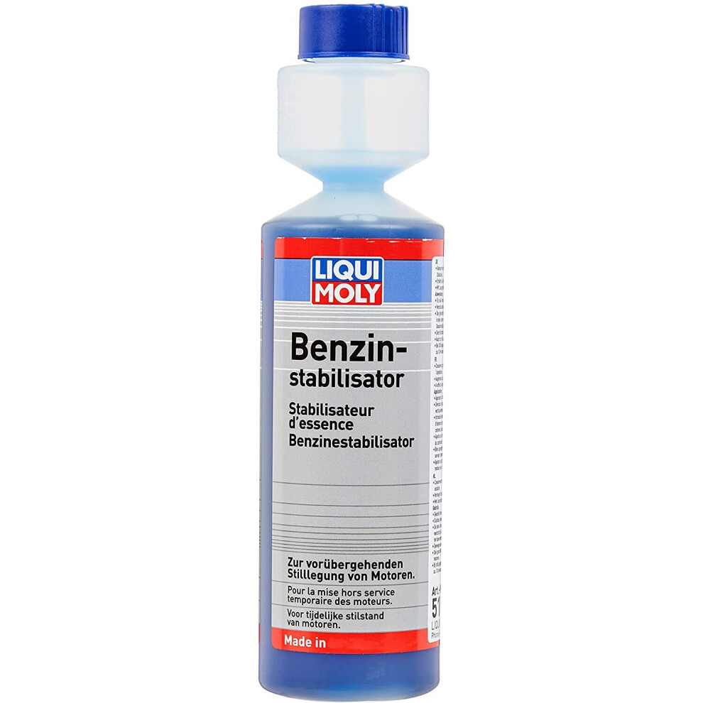 Liqui Moly 5107 Fuel Stabiliser 250 ml - C-5107: Preserves fuel, prevents oxidation & corrosion in all gasoline engines
