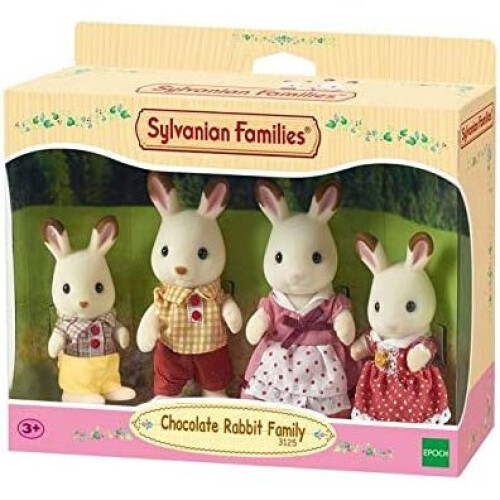 Sylvanian Families Sylvanian Families - Chocolate Rabbit Family