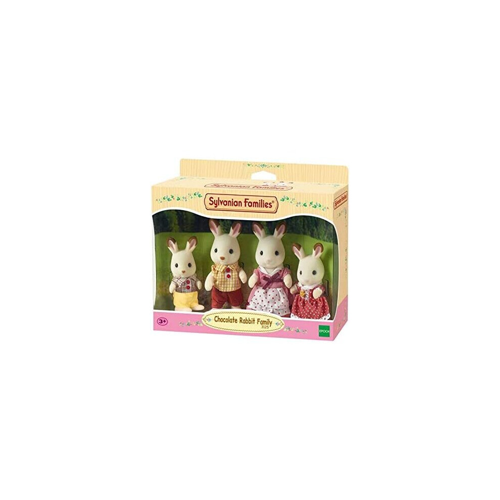 Sylvanian Families - Chocolate Rabbit Family