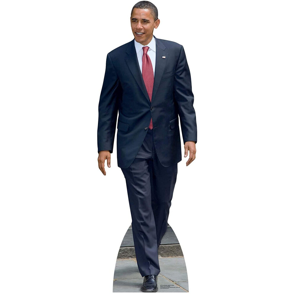 Barack Obama (44th U.S. President) Lifesize Cardboard Cutout