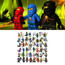 Ninjago 48pcs/Set Mini Figure Kai Jay Ninja Building Blocks Kids Toys Collection
