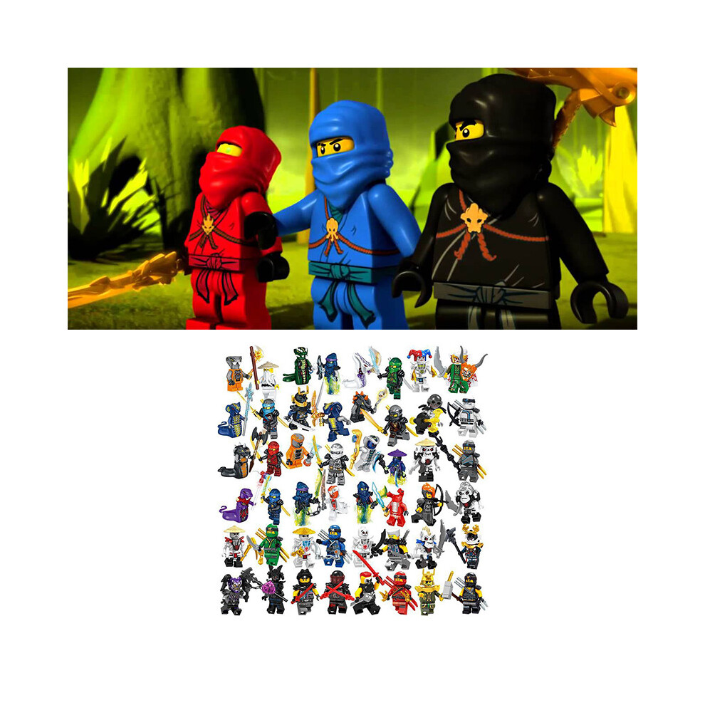 Ninjago 48pcs/Set Mini Figure Kai Jay Ninja Building Blocks Kids Toys Collection