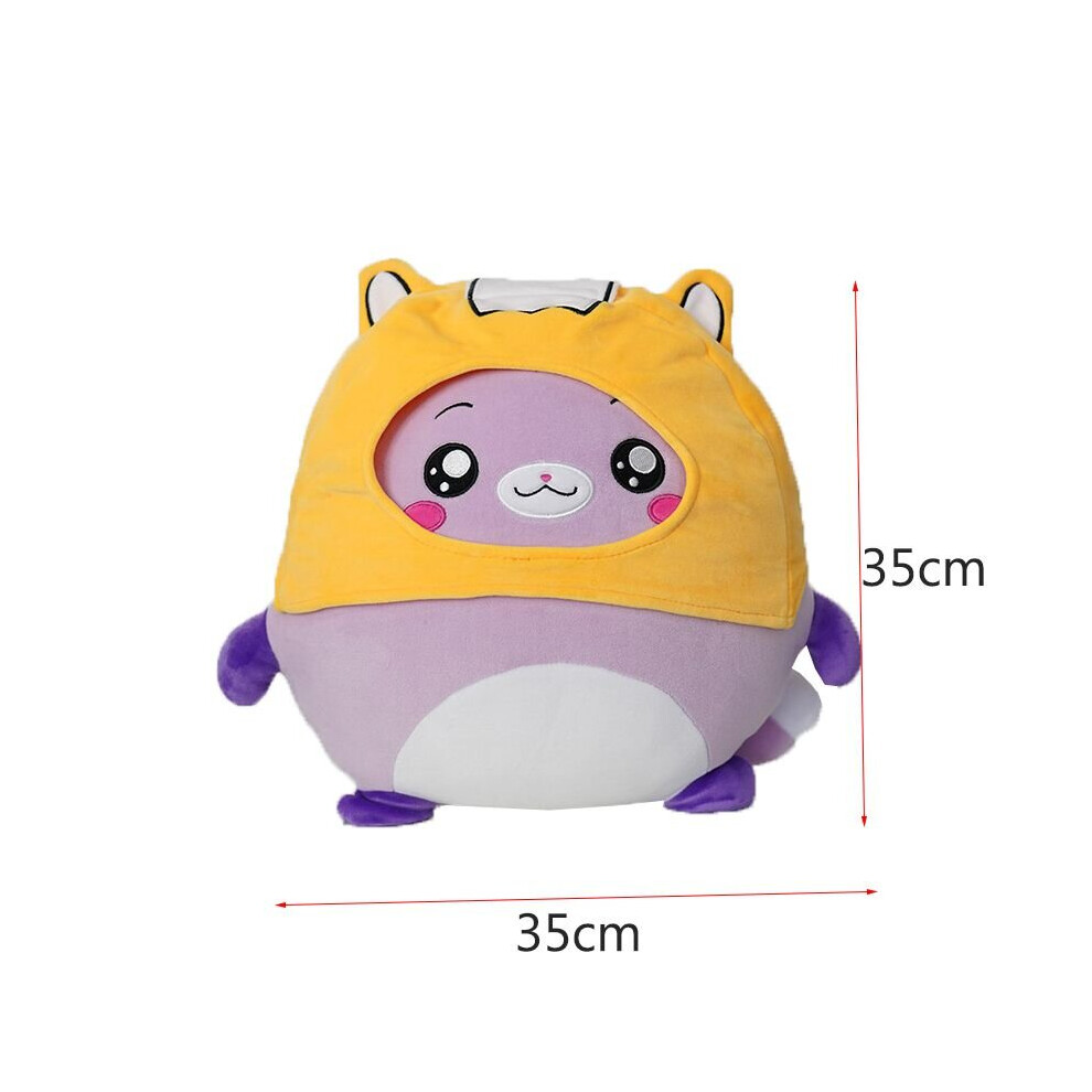 (Foxy) Lankybox Foxy Boxy Shark Rocky Sticky Plush Toys Stuffed Pillow Dolls Figure