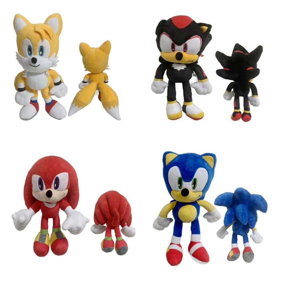 Sonic Tails Plush Shadow the Hedgehog Knuckles Toy Super Sonic Soft Plush on OnBuy