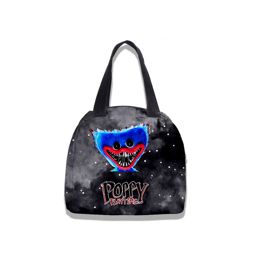 (Lunch Bag11) New Poppy Playtime Schoolbag Lunch Bag School Student Backpack Pencil Case Multicoloured