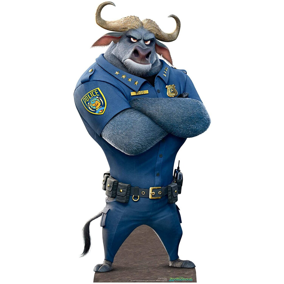 Chief Bogo Cape Buffalo (Disney Zootopia) Lifesize Cardboard Cutout