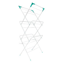 (3 Tier Concertina Airer White) 3 tier concertina Clothes Laundry Dryer Airer
