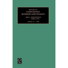 Research in International Business and Finance, Volume 12 Research in International Business and Finance Vol 12