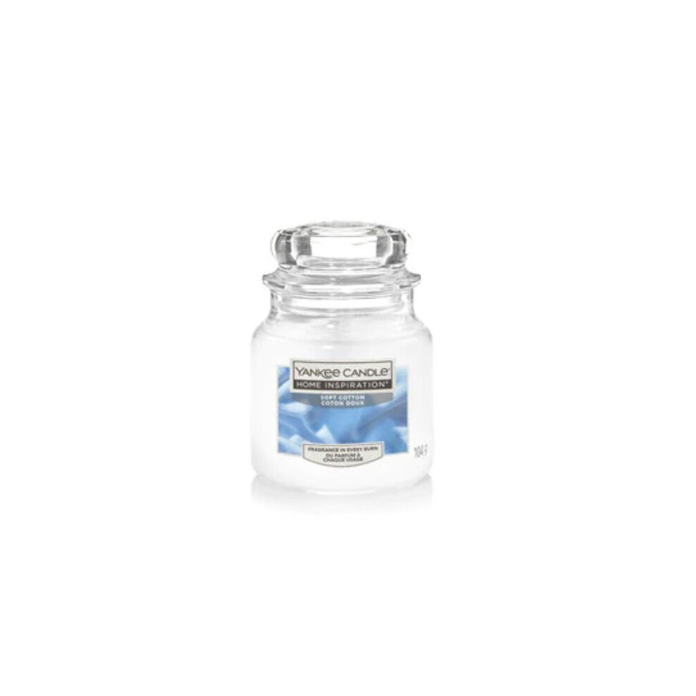 Yankee Candle Home Inspiration Small Jar Soft Cotton 3.7oz 104g