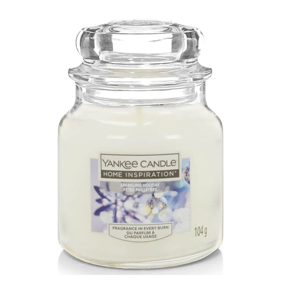 Yankee Candle Home Inspiration Small Jar Sparkling Holiday-image-OPC-P9GHC6H-NEW