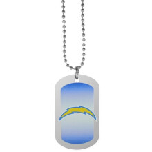 Siskiyou FTNP040 26 in. Unisex NFL Los Angeles Chargers Team Tag Necklaces