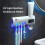 UV Light Sterilizer Toothbrush Holder Wall Mount Toothpaste Dispenser 1