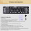 UK Plug Stage Lighting Console Controller 192CH DMX512 DJ Disco Xmas Party Light 9