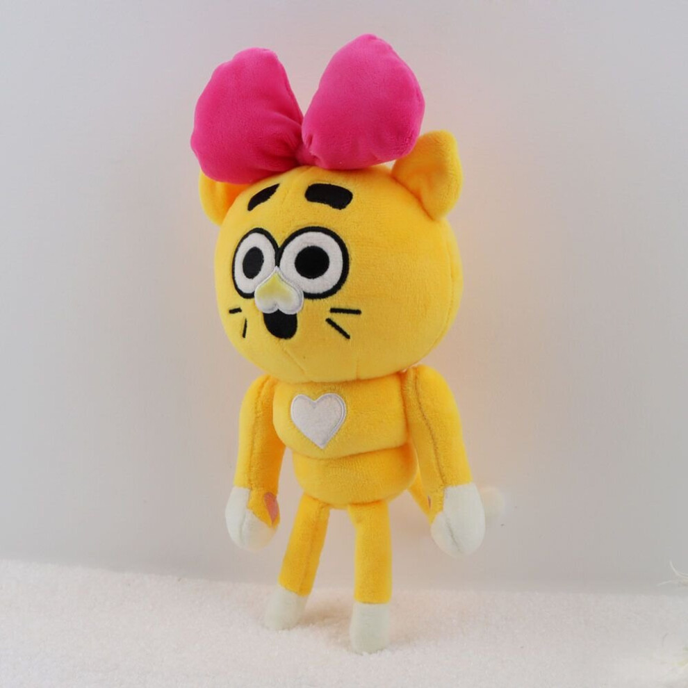 28cm Battle Kitty Plush Toy Cartoon Anime Stuffed Cat Doll