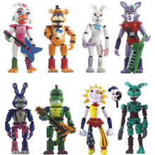(8Pcs) 3/8pcs Fnaf Anime Five Nights At Freddy'S Character Toy Action Figure Kids Gift