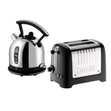 Dualit Lite 2L Dome Kettle and 2 Slice Lite Toaster